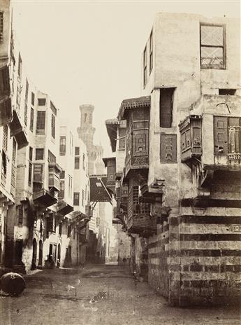 FRANCIS FRITH (1822-1898) A suite of 8 photographs from Egypt and Greece. 1857.